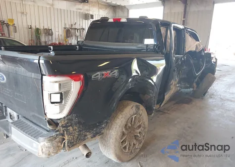 2021 Ford F-150 Lariat z USA, uszkodzony, nr VIN 1FTFW1E57MFC45464